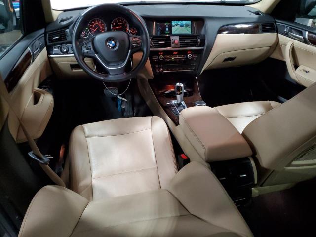 5UXWX9C56H0T11492 - 2017 BMW X3 XDRIVE28I SILVER photo 8