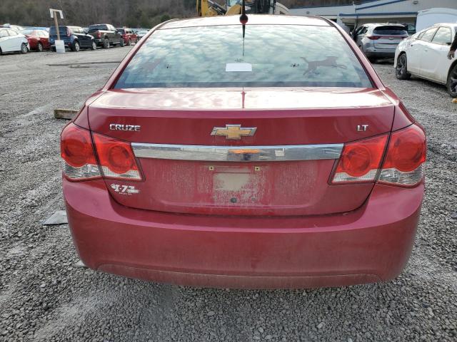 1G1PE5SB3D7138780 - 2013 CHEVROLET CRUZE LT RED photo 6