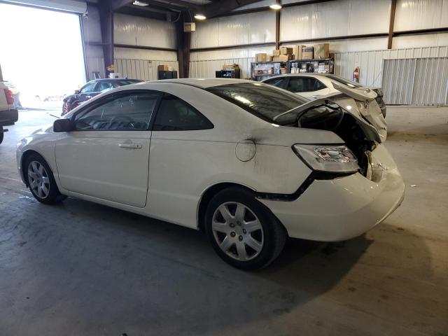 2HGFG12658H570419 - 2008 HONDA CIVIC LX WHITE photo 2