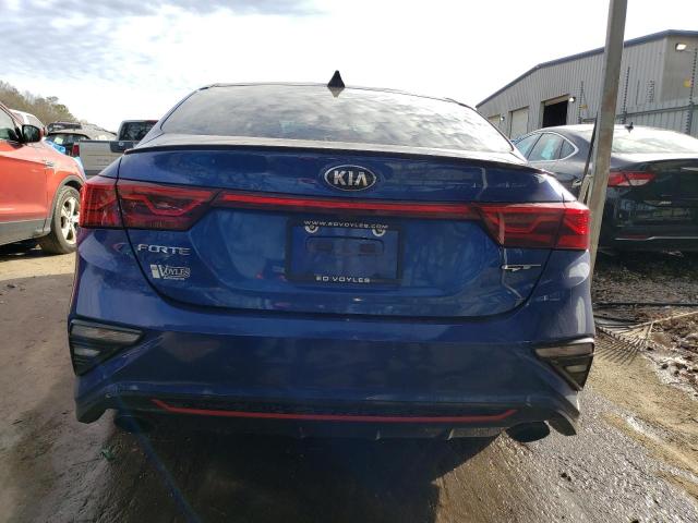 3KPF44AC8LE227186 - 2020 KIA FORTE GT BLUE photo 6