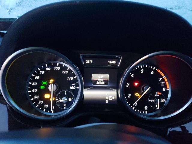 4JGDA5HB9FA617395 - 2015 MERCEDES-BENZ ML 350 4MATIC BLACK photo 9