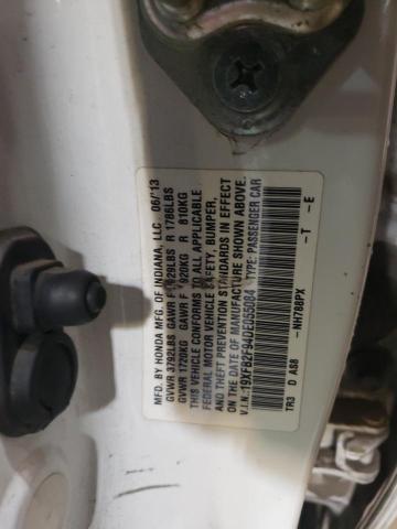 19XFB2F94DE055084 - 2013 HONDA CIVIC EXL 白色 照片 13