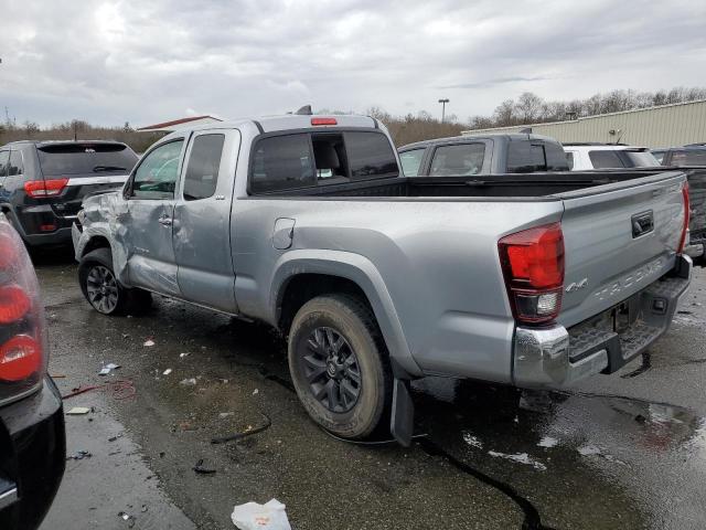 3TYSX5EN7NT016341 - 2022 TOYOTA TACOMA ACCESS CAB SILVER photo 2