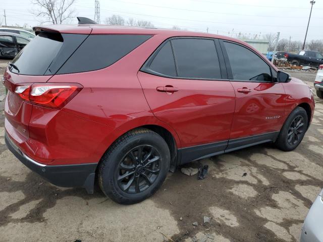 2GNAXJEV4J6132866 - 2018 CHEVROLET EQUINOX LT RED photo 3