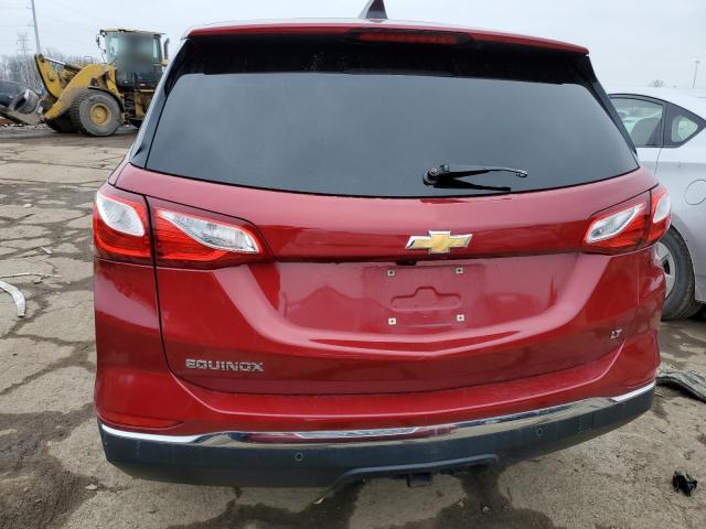 2GNAXJEV4J6132866 - 2018 CHEVROLET EQUINOX LT RED photo 6