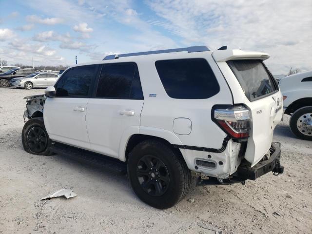 JTEZU5JR1J5175329 - 2018 TOYOTA 4RUNNER SR5 WHITE photo 2