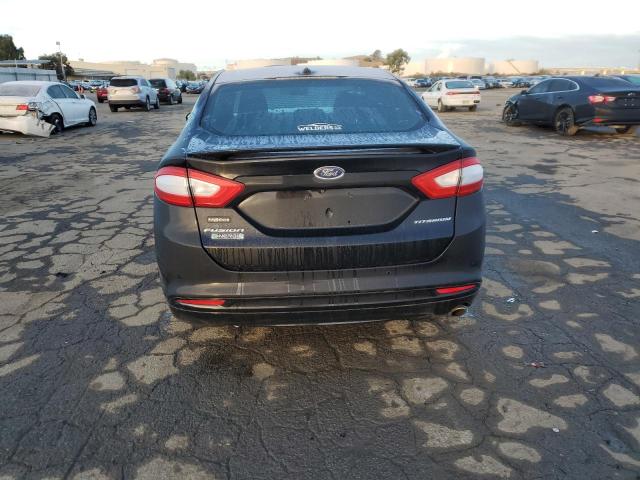 3FA6P0SU3GR105279 - 2016 FORD FUSION TITANIUM PHEV BLACK photo 6