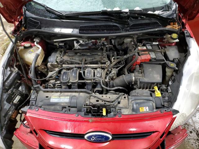 3FADP4FJ9BM102245 - 2011 FORD FIESTA SES BURGUNDY photo 11