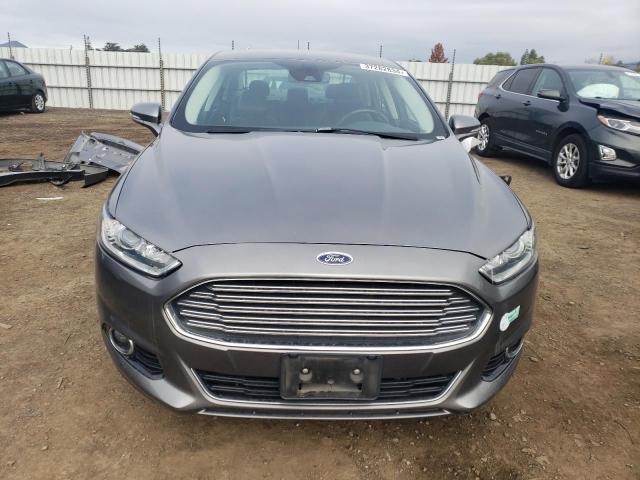 3FA6P0SU2ER357716 - 2014 FORD FUSION TITANIUM PHEV GRAY photo 5