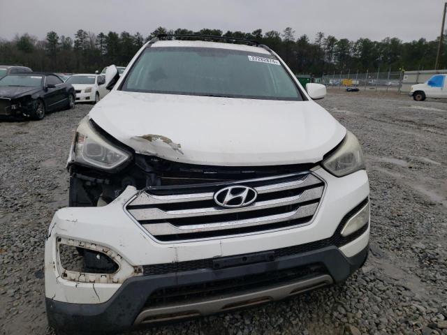 5XYZU3LB9DG075905 - 2013 HYUNDAI SANTA FE S WHITE photo 5