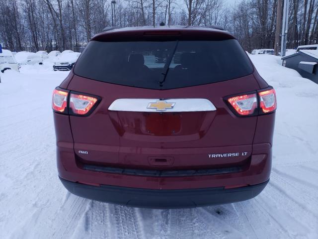 1GNKVGKD7FJ209393 - 2015 CHEVROLET TRAVERSE LT BURGUNDY photo 6