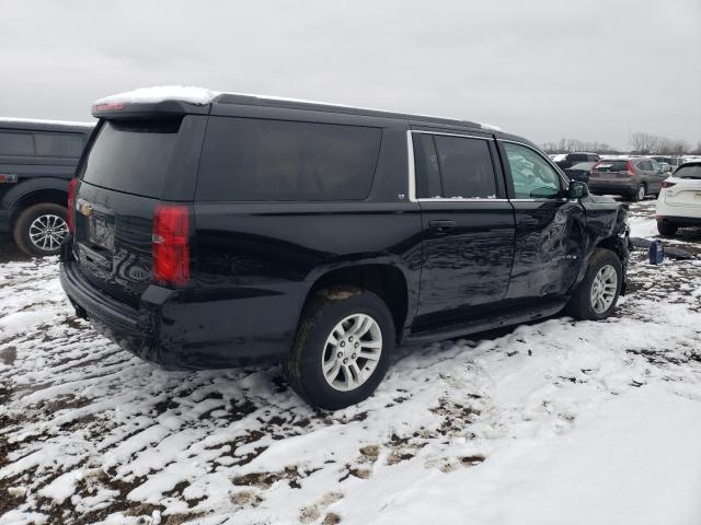 1GNSKHKC4JR366654 - 2018 CHEVROLET SUBURBAN K1500 LT BLACK photo 3