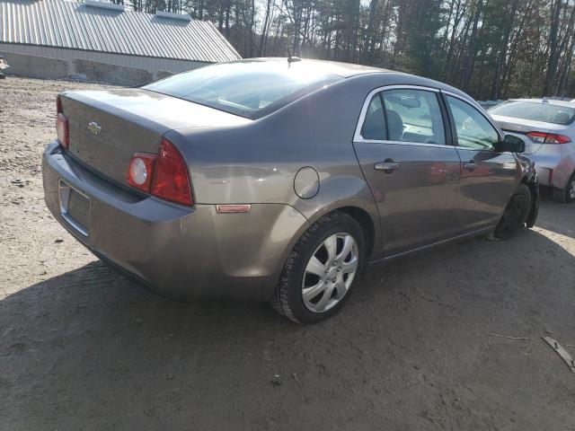 1G1ZC5EB7AF123386 - 2010 CHEVROLET MALIBU 1LT ნაცრისფერი ფოტო 3