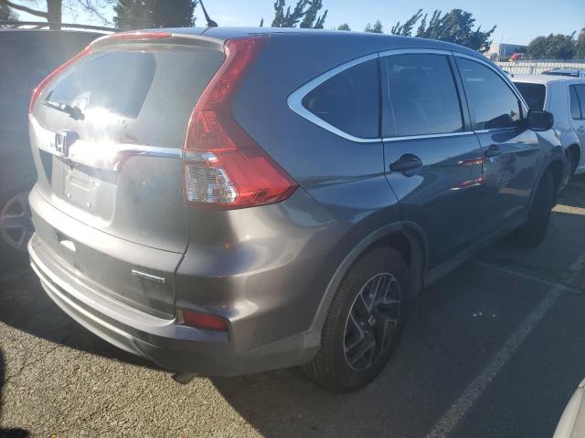 2HKRM3H4XGH544037 - 2016 HONDA CR-V SE GRAY photo 3