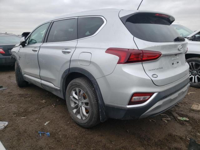 5NMS2CAD4KH133854 - 2019 HYUNDAI SANTA FE SE SILVER photo 2