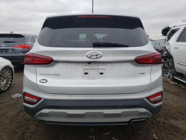 5NMS2CAD4KH133854 - 2019 HYUNDAI SANTA FE SE SILVER photo 6