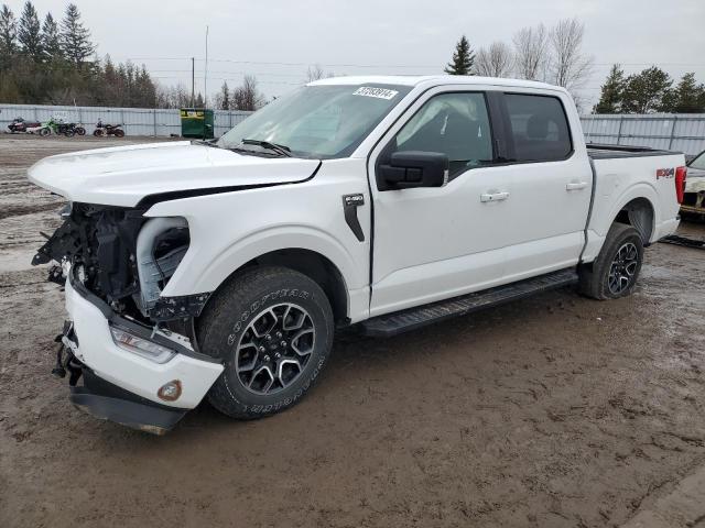 1FTFW1E89MFB19083 - 2021 FORD F150 SUPERCREW WHITE photo 1