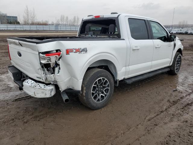 1FTFW1E89MFB19083 - 2021 FORD F150 SUPERCREW WHITE photo 3