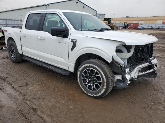 1FTFW1E89MFB19083 - 2021 FORD F150 SUPERCREW WHITE photo 4