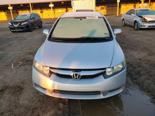 19XFA1F55AE012198 - 2010 HONDA CIVIC LX SILVER photo 5