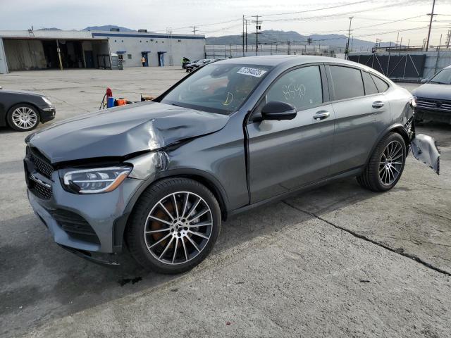 W1N0J8EB0NG020522 - 2022 MERCEDES-BENZ GLC COUPE 300 4MATIC GRAY photo 1