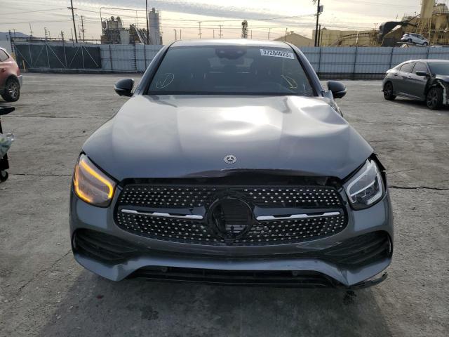 W1N0J8EB0NG020522 - 2022 MERCEDES-BENZ GLC COUPE 300 4MATIC GRAY photo 5