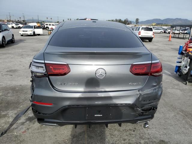 W1N0J8EB0NG020522 - 2022 MERCEDES-BENZ GLC COUPE 300 4MATIC GRAY photo 6