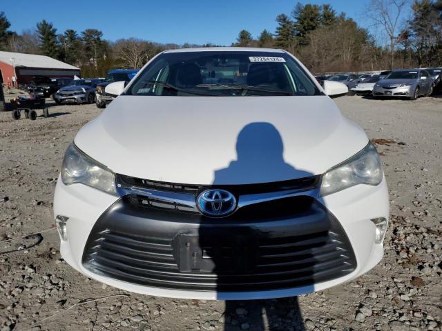 4T1BD1FK3FU148457 - 2015 TOYOTA CAMRY HYBRID WHITE photo 5