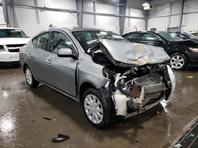 3N1CN7AP8CL813759 - 2012 NISSAN VERSA S SILVER photo 4