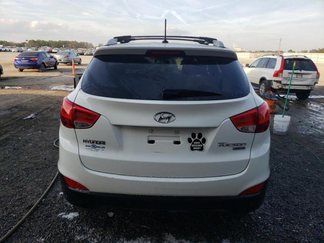 KM8JU3ACXCU319479 - 2012 HYUNDAI TUCSON GLS WHITE photo 6