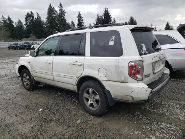 5FNYF18558B047545 - 2008 HONDA PILOT EXL WHITE photo 2