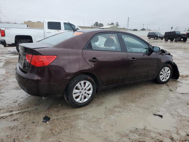 KNAFU4A2XA5048614 - 2010 KIA FORTE EX MAROON photo 3