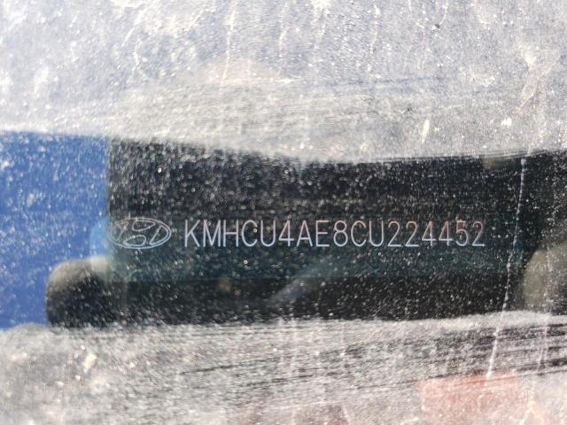 KMHCU4AE8CU224452 - 2012 HYUNDAI ACCENT GLS GRAY photo 12