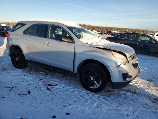 2GNFLCEK5D6254546 - 2013 CHEVROLET EQUINOX LS SILVER photo 4