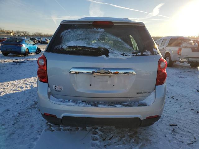 2GNFLCEK5D6254546 - 2013 CHEVROLET EQUINOX LS SILVER photo 6