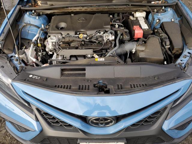4T1G11AKXPU081895 - 2023 TOYOTA CAMRY SE NIGHT SHADE BLUE photo 11