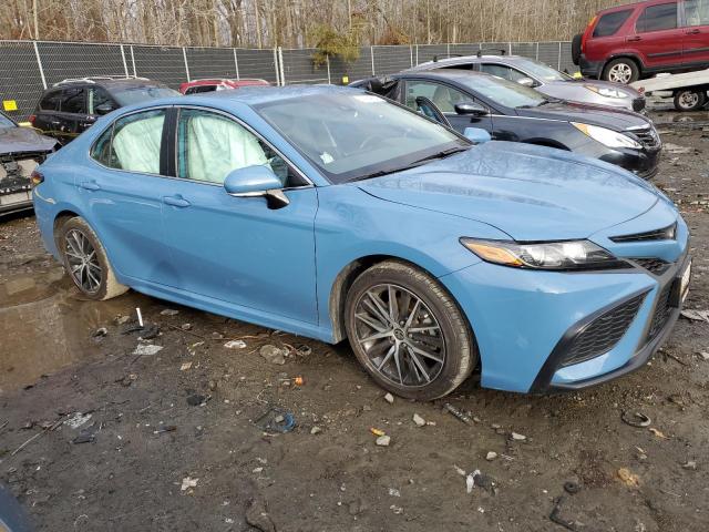 4T1G11AKXPU081895 - 2023 TOYOTA CAMRY SE NIGHT SHADE BLUE photo 4
