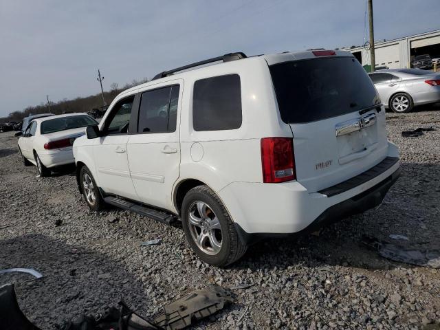 5FNYF3H76CB044157 - 2012 HONDA PILOT EXLN WHITE photo 2