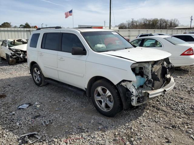 5FNYF3H76CB044157 - 2012 HONDA PILOT EXLN WHITE photo 4