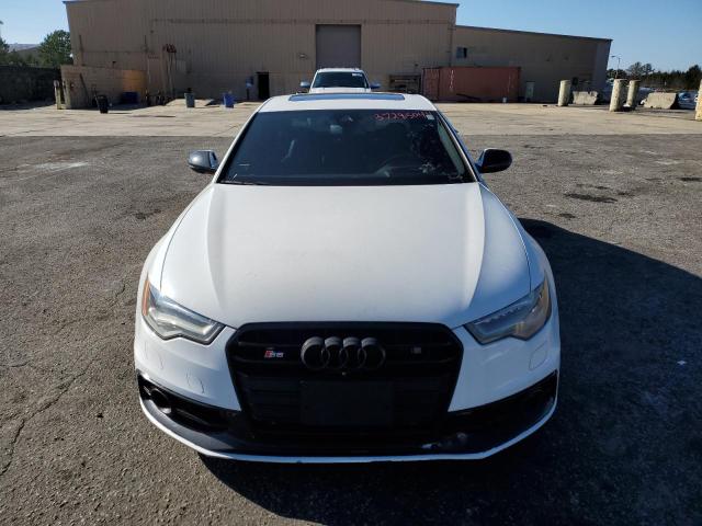 WAUF2AFC7FN014269 - 2015 AUDI S6 WHITE photo 5