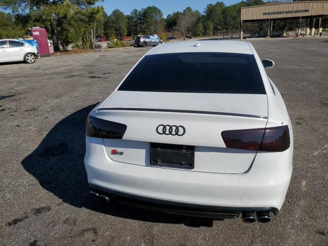 WAUF2AFC7FN014269 - 2015 AUDI S6 WHITE photo 6