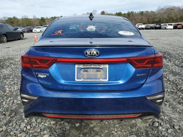 3KPF34ADXLE168122 - 2020 KIA FORTE GT LINE BLUE photo 6