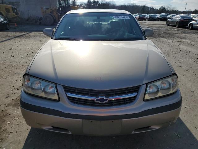 2G1WF52E149464742 - 2004 CHEVROLET IMPALA BEIGE photo 5