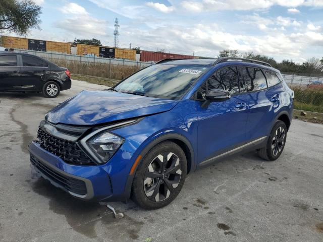 5XYK6CAF5PG044785 - 2023 KIA SPORTAGE X LINE BLUE photo 1