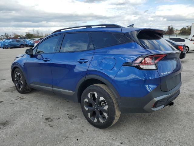 5XYK6CAF5PG044785 - 2023 KIA SPORTAGE X LINE BLUE photo 2