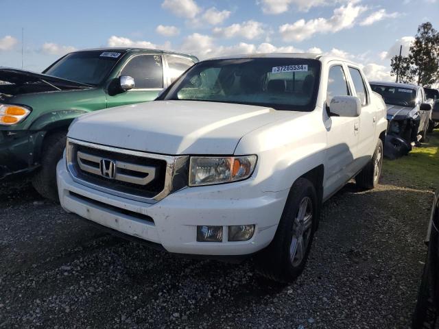 5FPYK1F53BB011642 - 2011 HONDA RIDGELINE RTL WHITE photo 1