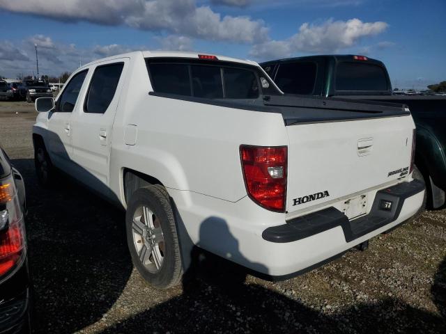 5FPYK1F53BB011642 - 2011 HONDA RIDGELINE RTL WHITE photo 2