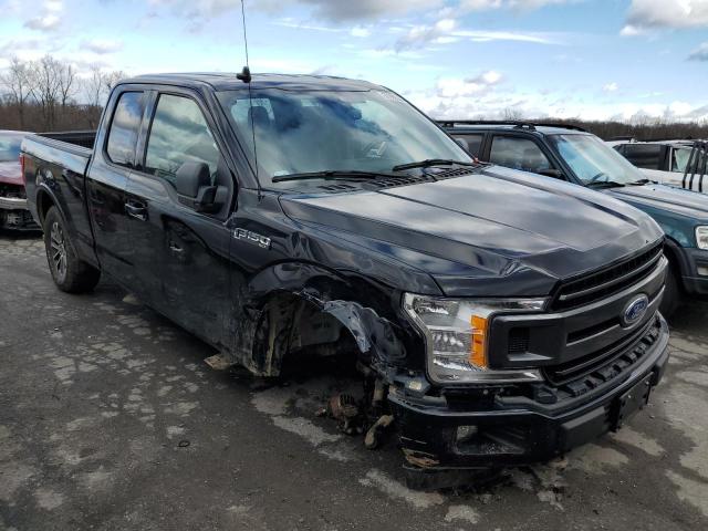 1FTFX1E50KKF06502 - 2019 FORD F150 SUPER CAB BLACK photo 4