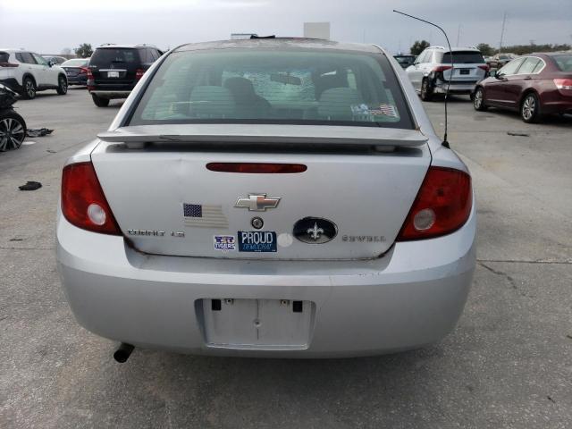 1G1AK55F967719068 - 2006 CHEVROLET COBALT LS SILVER photo 6