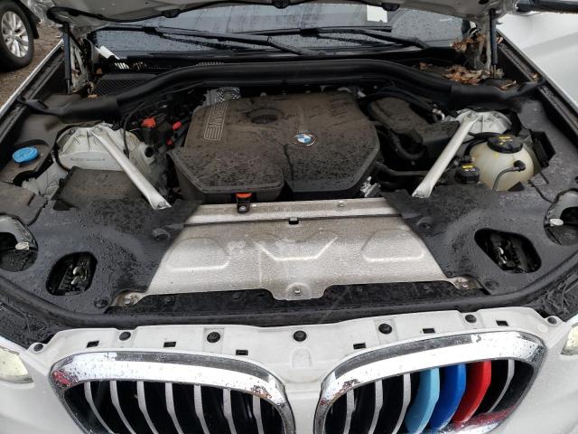 5UXTR7C58KLR53025 - 2019 BMW X3 SDRIVE30I WHITE photo 12